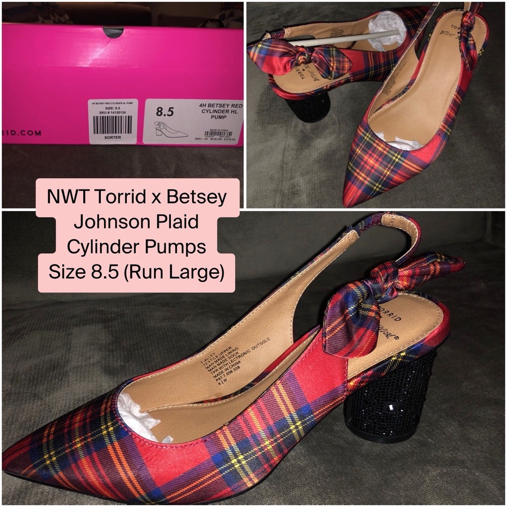 NWT Betsey Johnson x Torrid Pumps